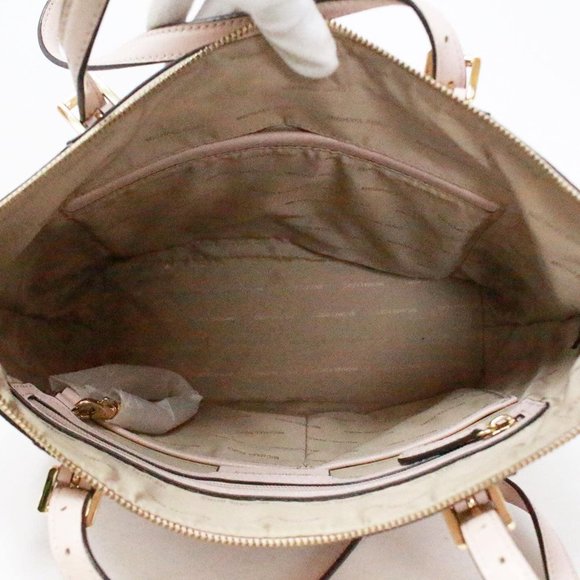 MICHAEL KORS #40067 Blush Pink Saffiano Leather Tote Bag - Picture 3 of 9